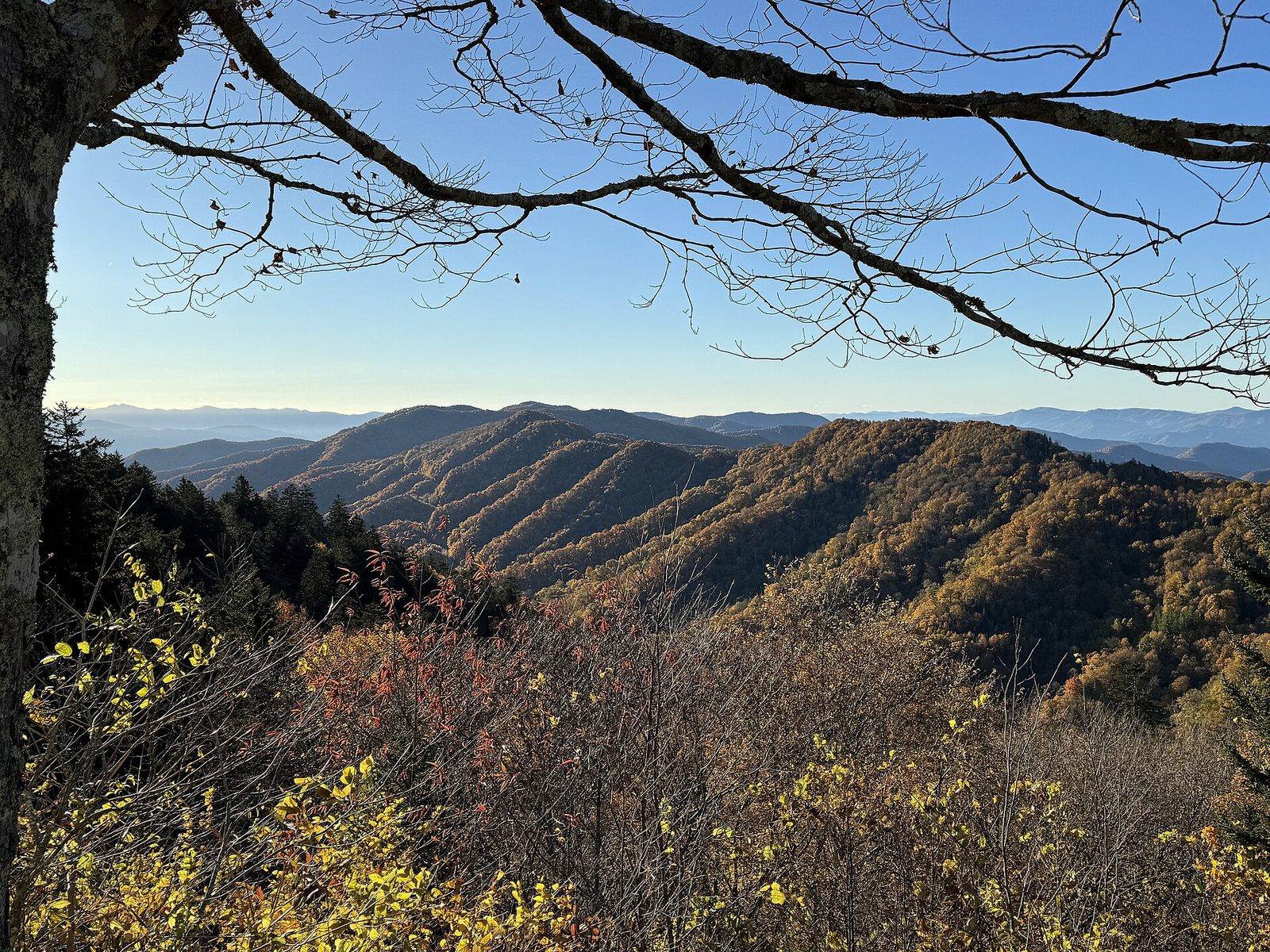 Great Smoky Mountains ridgelines